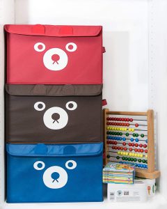 Panda Folding Storage | Storage for Kids Toys | Wardrobe Box | Random Color