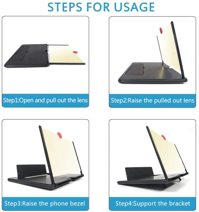 F3 Mobile Screen Magnifier | Enlarged Mobile Screen