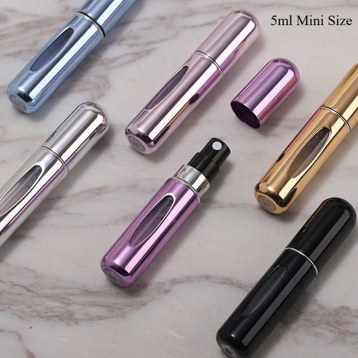 Refillable Mini Perfume Spray Bottle | Spray Atomizer 5 ml | Portable, Leak-Proof, and Stylish