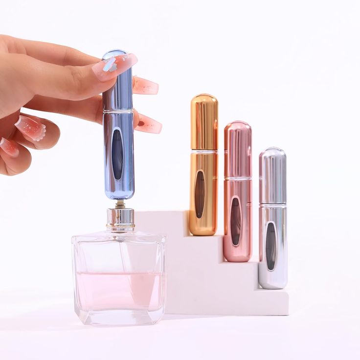 Refillable Mini Perfume Spray Bottle | Spray Atomizer 5 ml | Portable, Leak-Proof, and Stylish