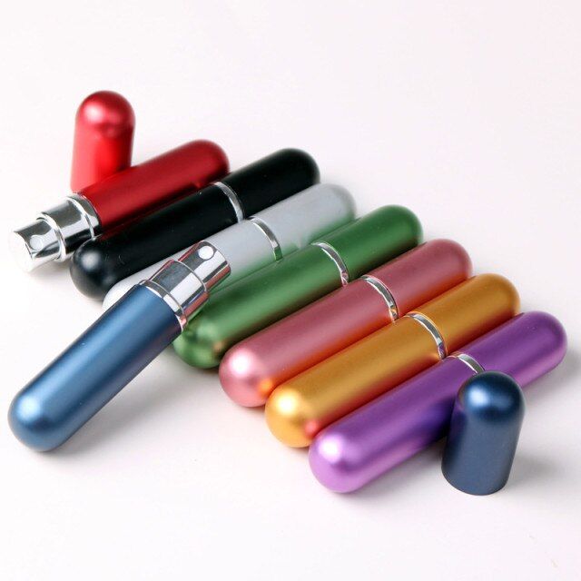 Refillable Mini Perfume Spray Bottle | Spray Atomizer 5 ml | Portable, Leak-Proof, and Stylish