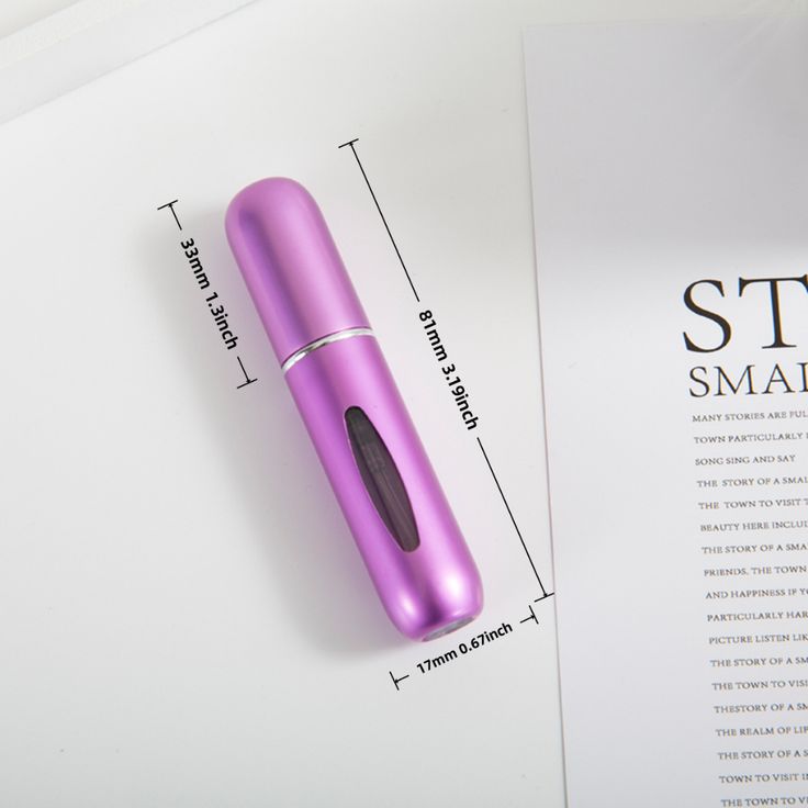 Refillable Mini Perfume Spray Bottle | Spray Atomizer 5 ml | Portable, Leak-Proof, and Stylish