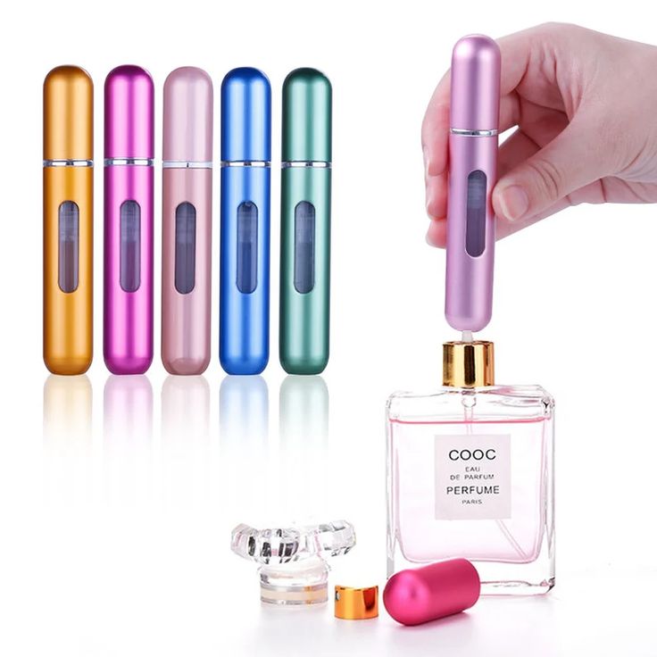 Refillable Mini Perfume Spray Bottle | Spray Atomizer 5 ml | Portable, Leak-Proof, and Stylish
