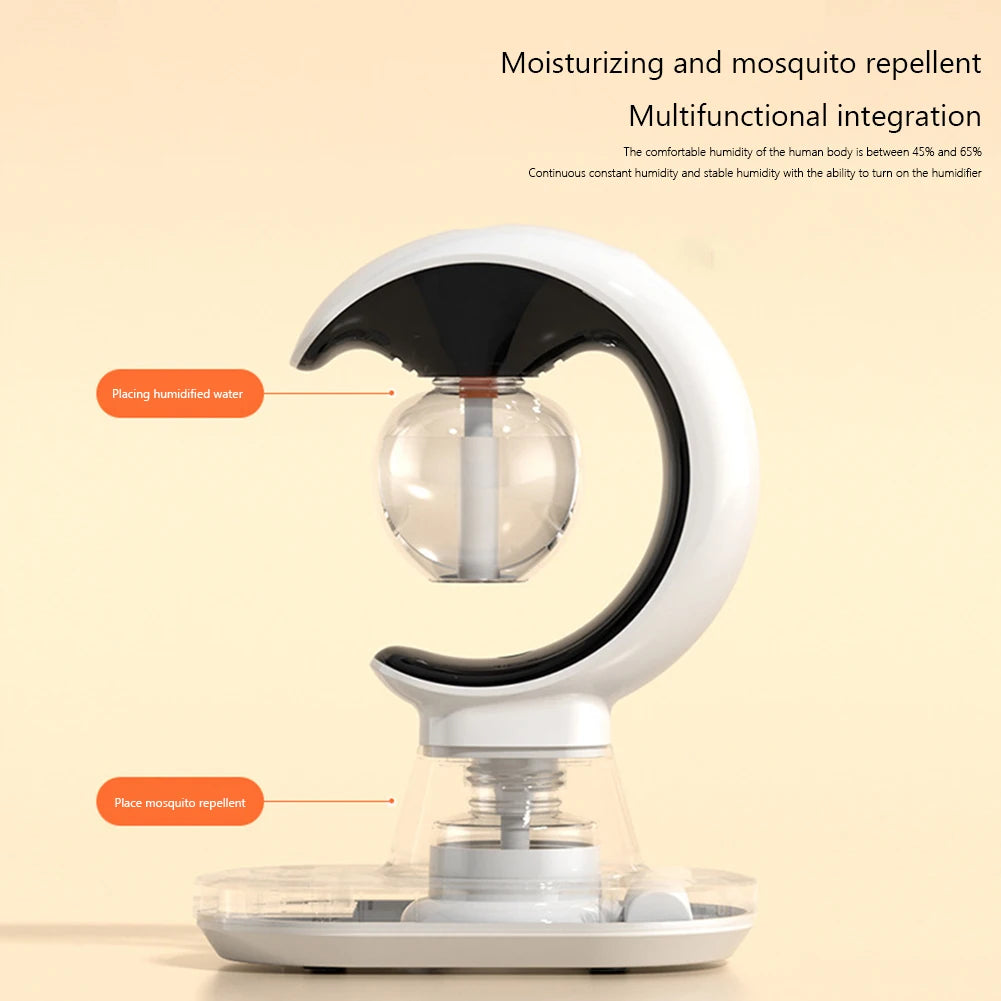 3 in 1 Humidification Mosquito Repellent Lamp | Smart Electric Mosquito Killer Lamp with Self Drainage