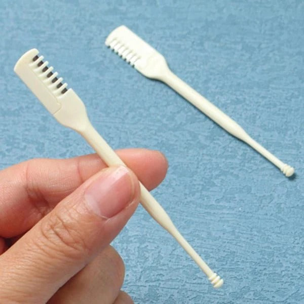 Original Box Pack Portable Manual Nose Hair Trimmer High Quality – 2pcs Set