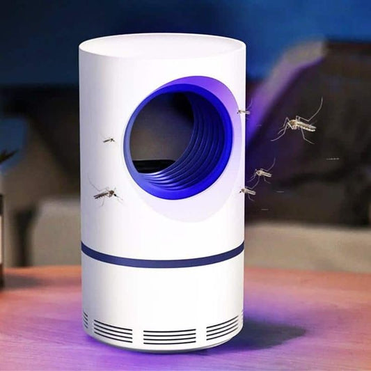 Mosquito Killer Lamp Electric Shocker with Charger – Powerful 360° UV Light Trap for Home, Room & Outdoor Use | Safe & Silent