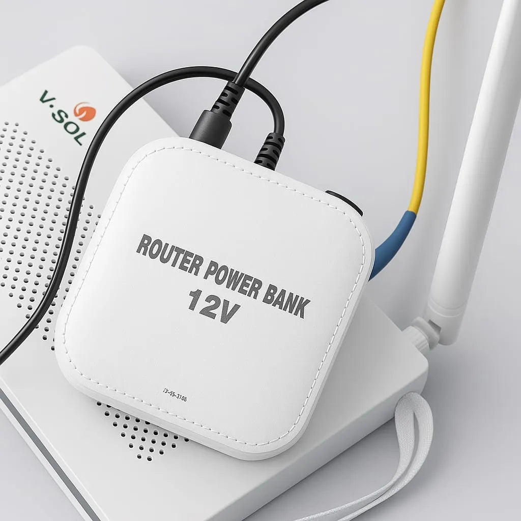 Wifi Router Power Bank | 12V | 9V |