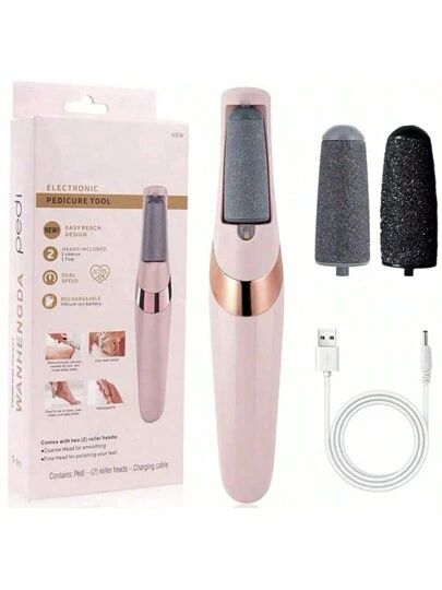 Rechargeable Electric Pedi Foot Filer|Effective Callus Remover for Soft & Smooth Feet